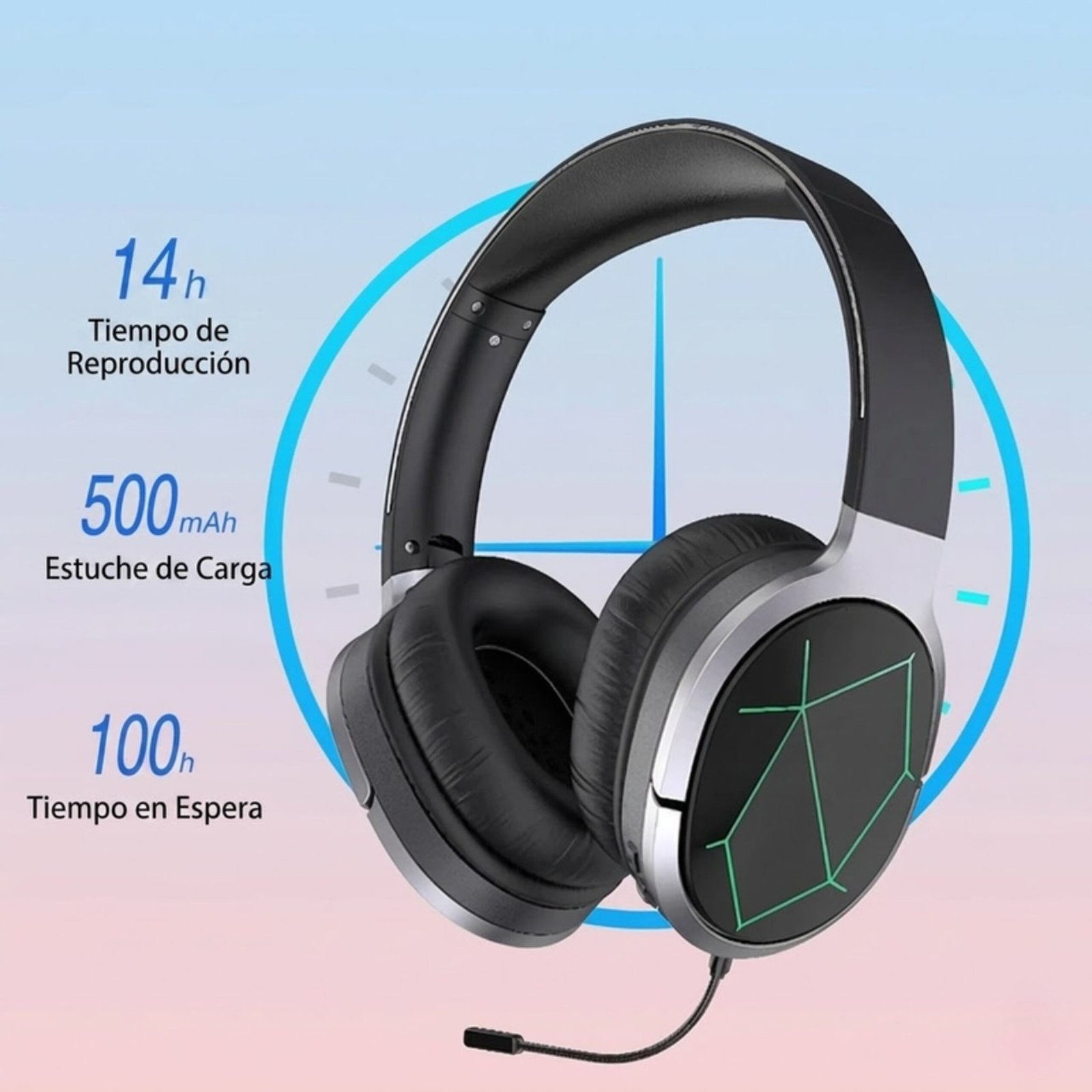 Auriculares Inalámbricos Plegables Para Juegos A799bl Awei - Image 2