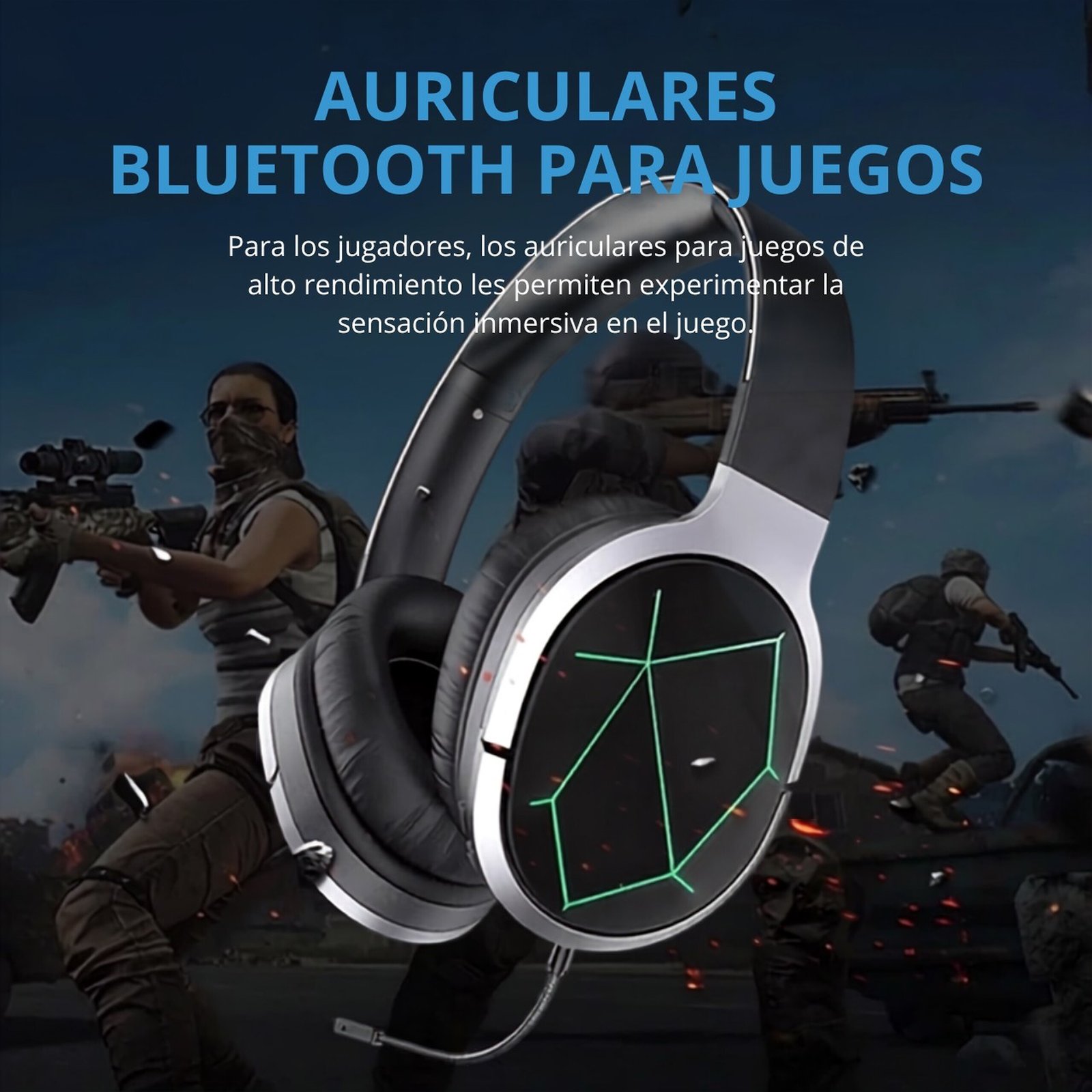 Auriculares Inalámbricos Plegables Para Juegos A799bl Awei - Image 5