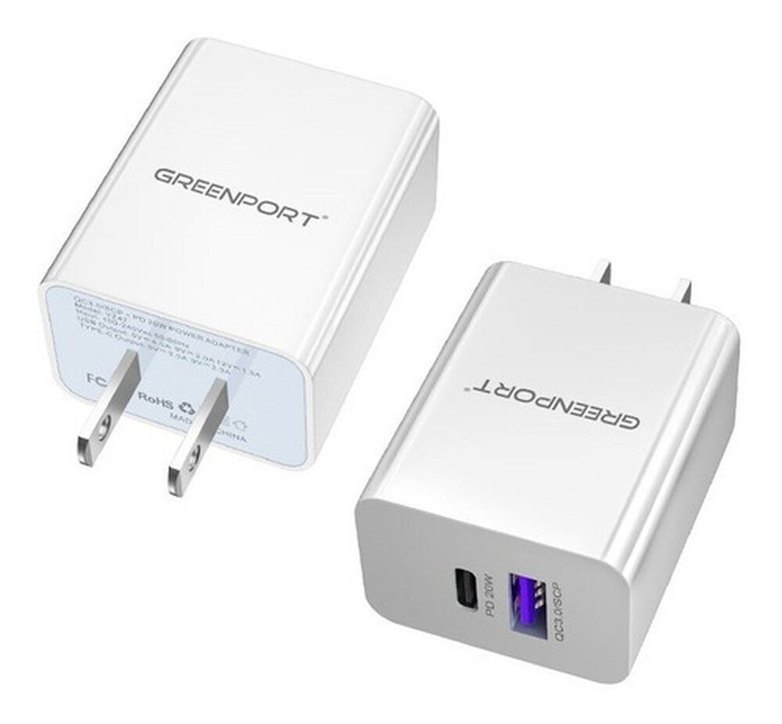 Cargador Usb, Adaptador Carga Rápida Pd, 20w, Tipo C Qc 3.0 - Negro - Image 2