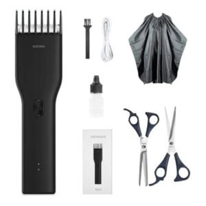 Kit Cortadora De Cabello Enchen Boost - Negro