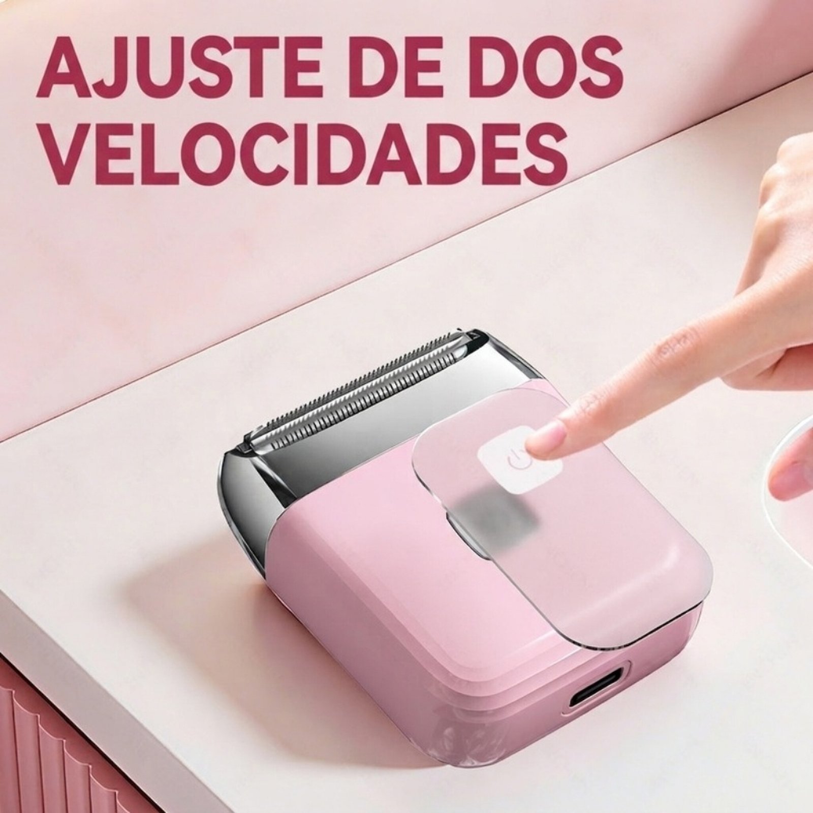 Mini depiladora electrica Enchen A8 - Rosado - Image 6