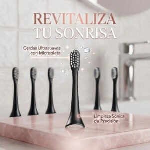 Repuesto Cepillo Electrico Sonico - Aurora T + - Negro