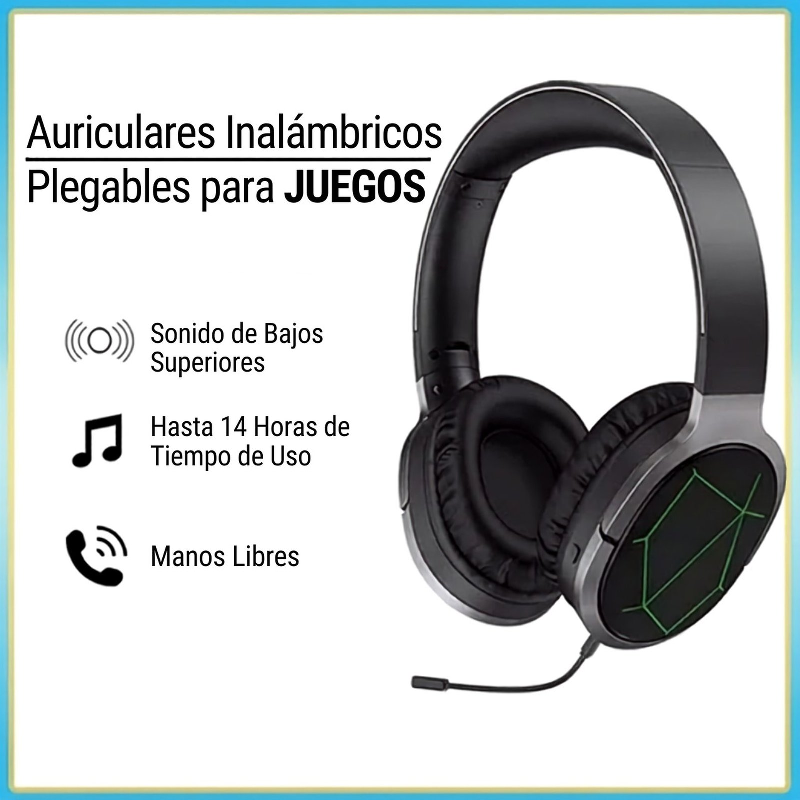 Auriculares Inalámbricos Plegables Para Juegos A799bl Awei - Image 6